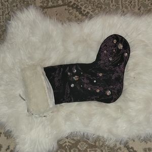 🎅Purple Jeweled Stocking